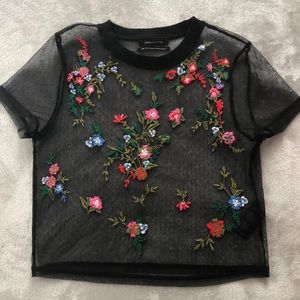 Urban Outfitters Mesh Top